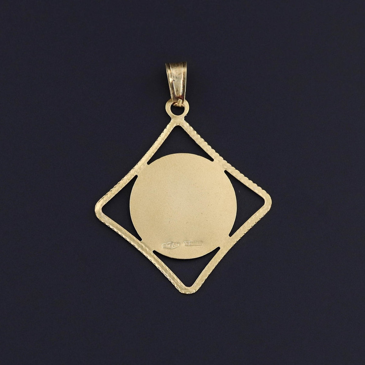 Vintage Mercury Pendant of 18k Gold - Trademark Antiques