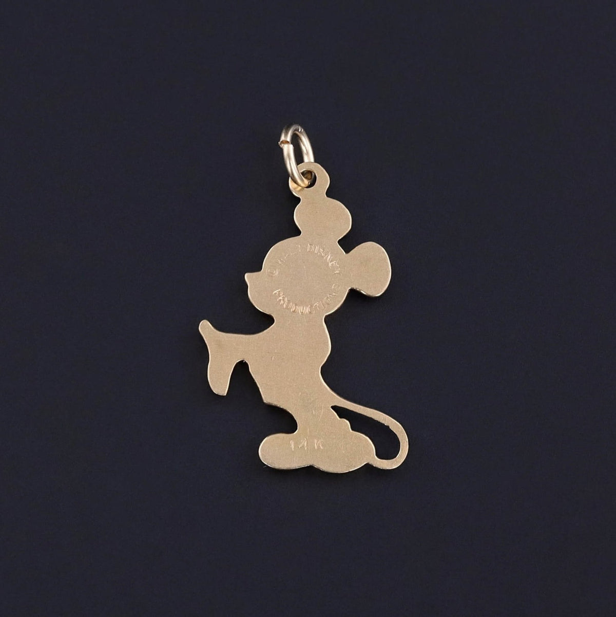 Vintage Mickey Mouse Charm of 14k Gold - Trademark Antiques