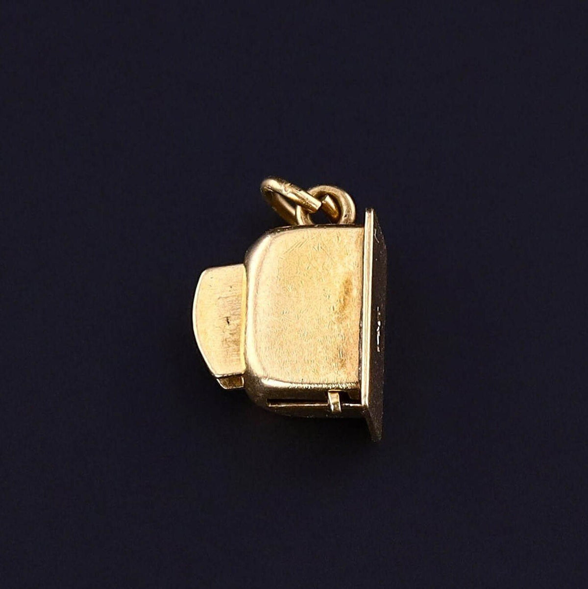 Vintage Moveable Toaster Charm fo 14k Gold - Trademark Antiques