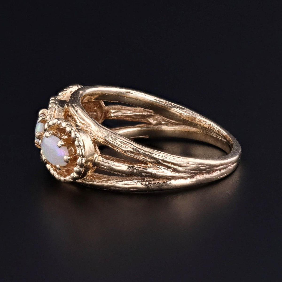 Vintage Opal Ring of 14k Gold - Trademark Antiques
