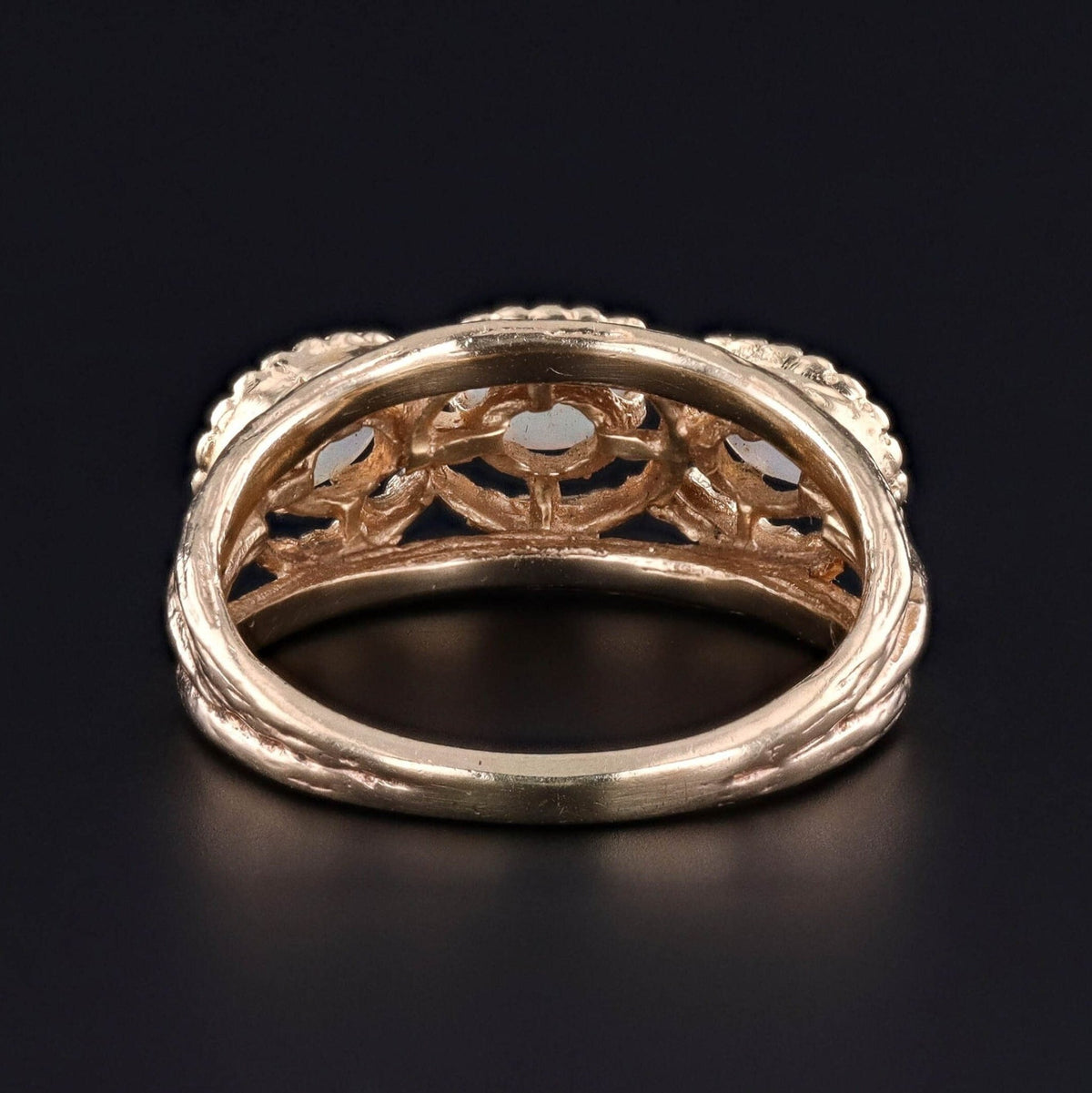 Vintage Opal Ring of 14k Gold - Trademark Antiques