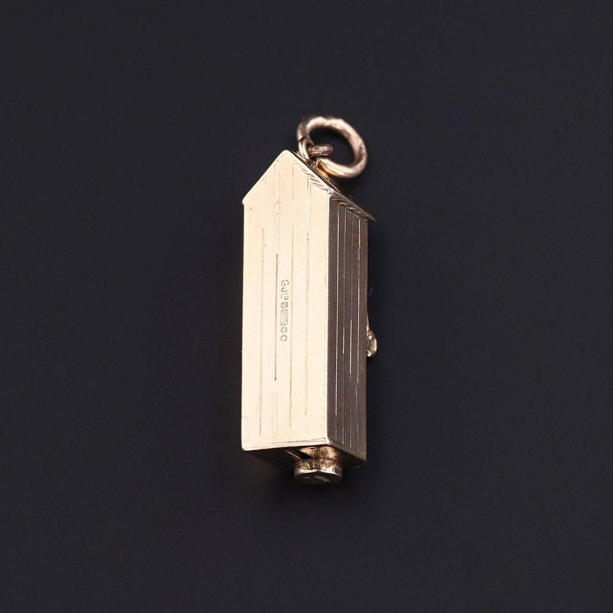Vintage Palace Guard Pendant of 9ct Gold - Trademark Antiques