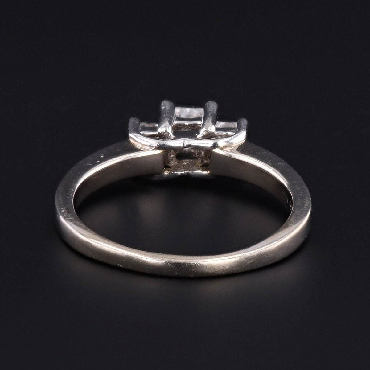 Vintage Past Present and Future Diamond Ring - Trademark Antiques