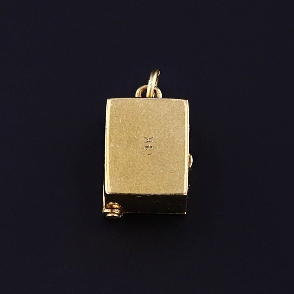 Vintage Playing Cards Charm of 14k Gold - Trademark Antiques