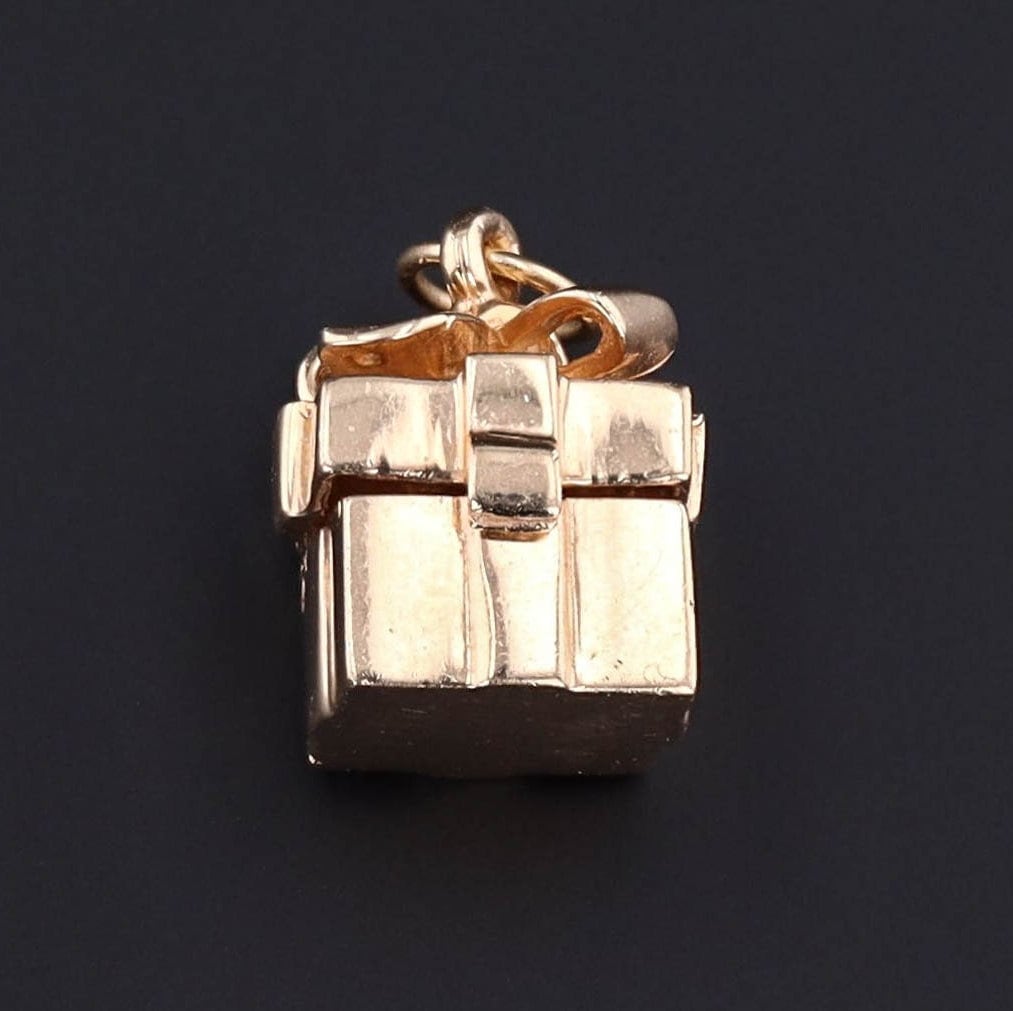 Vintage Present Charm | Moveable Charm - Trademark Antiques