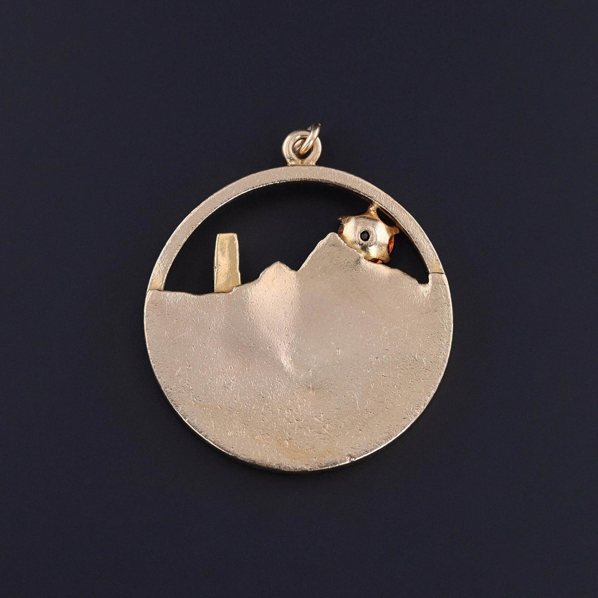 Vintage San Francisco Skyline Pendant of 14k Gold - Trademark Antiques