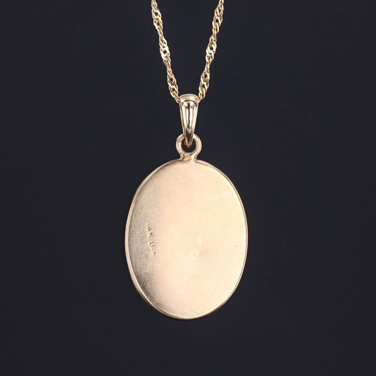 Vintage Snake Pendant | 14k Gold Pendant on Optional 14k Chain - Trademark Antiques