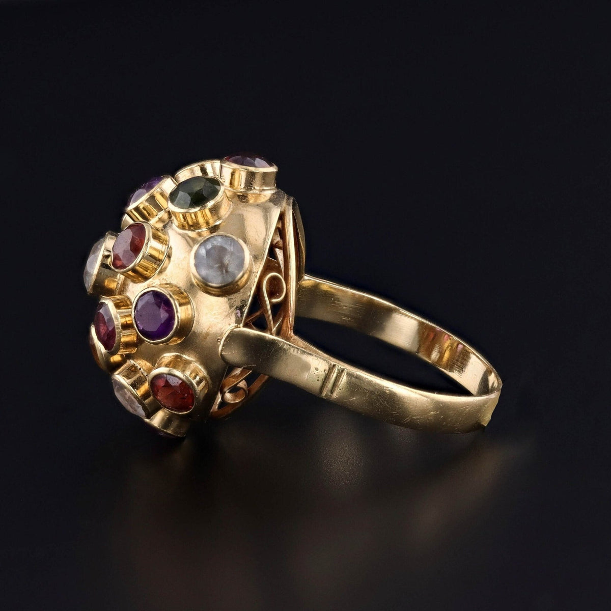 Vintage Sputnik Ring of 18k Gold by H. Stern - Trademark Antiques