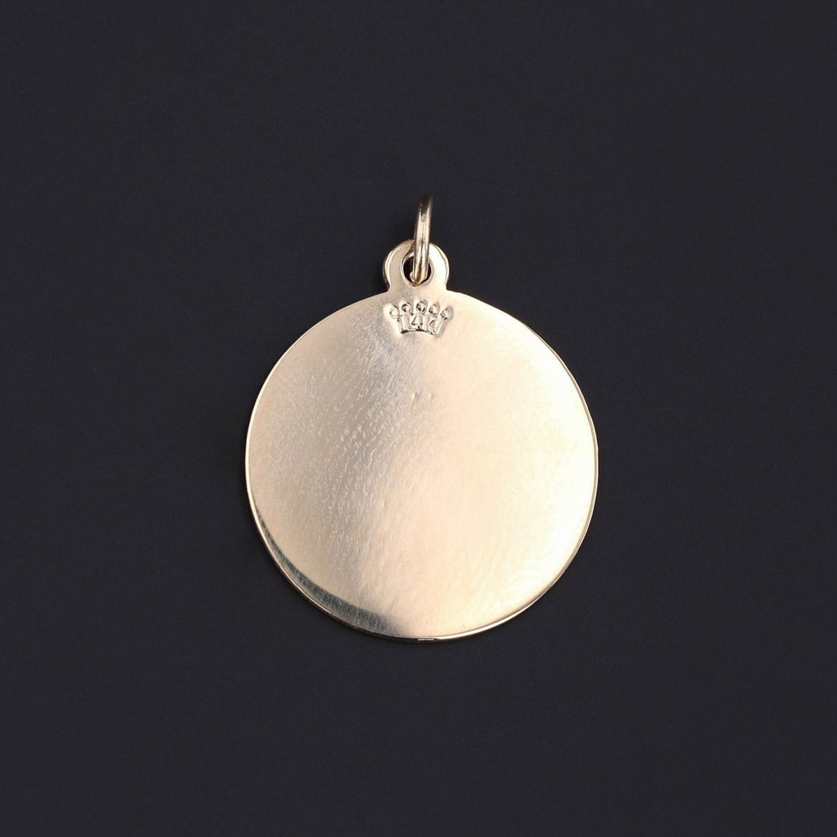 Vintage Taurus Pendant of 14k Gold - Trademark Antiques