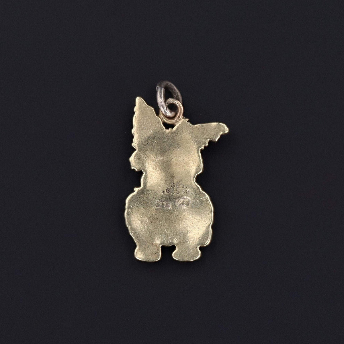 Vintage Terrier Dog Charm | Dog Charm - Trademark Antiques
