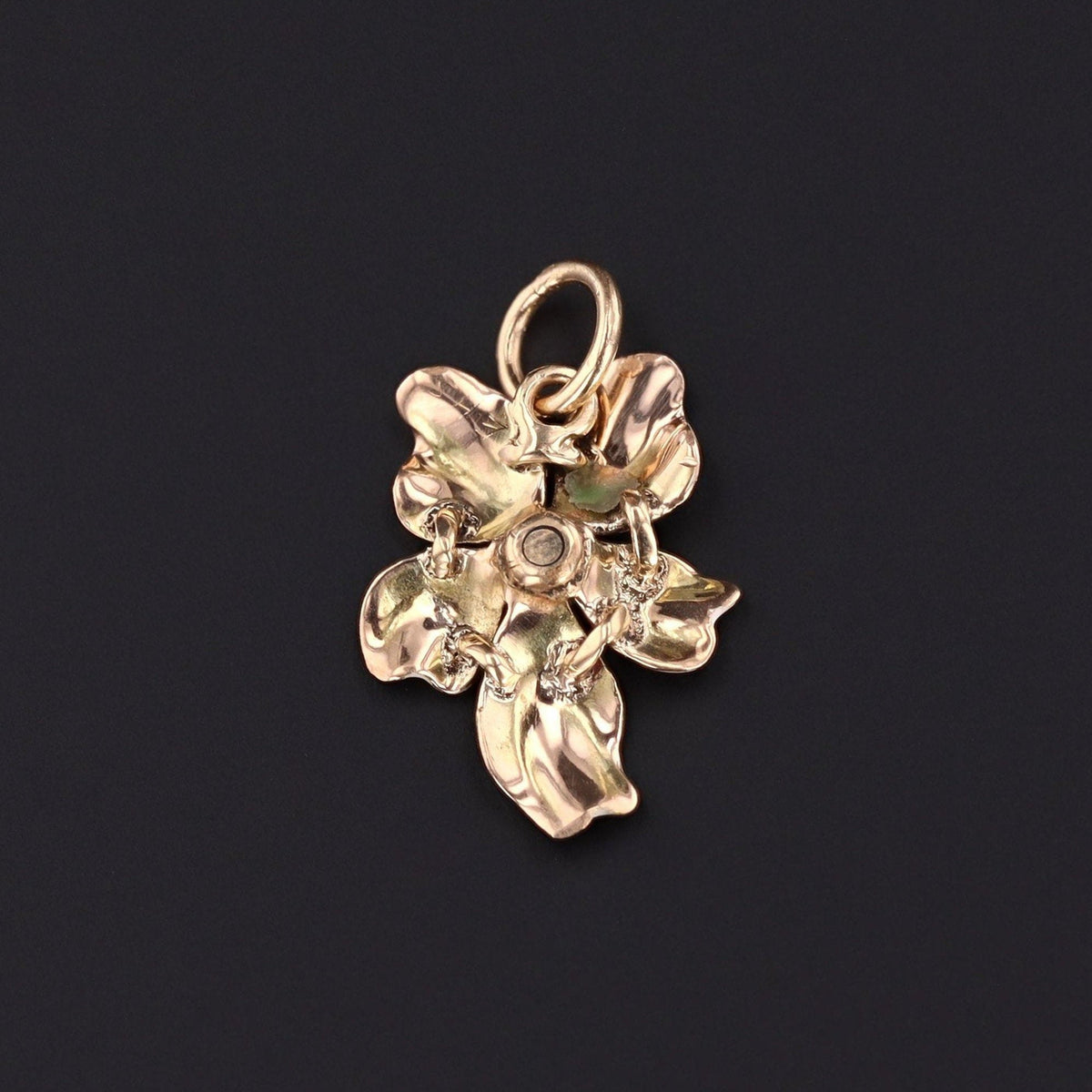 Violet Charm | Antique Pin Conversion - Trademark Antiques