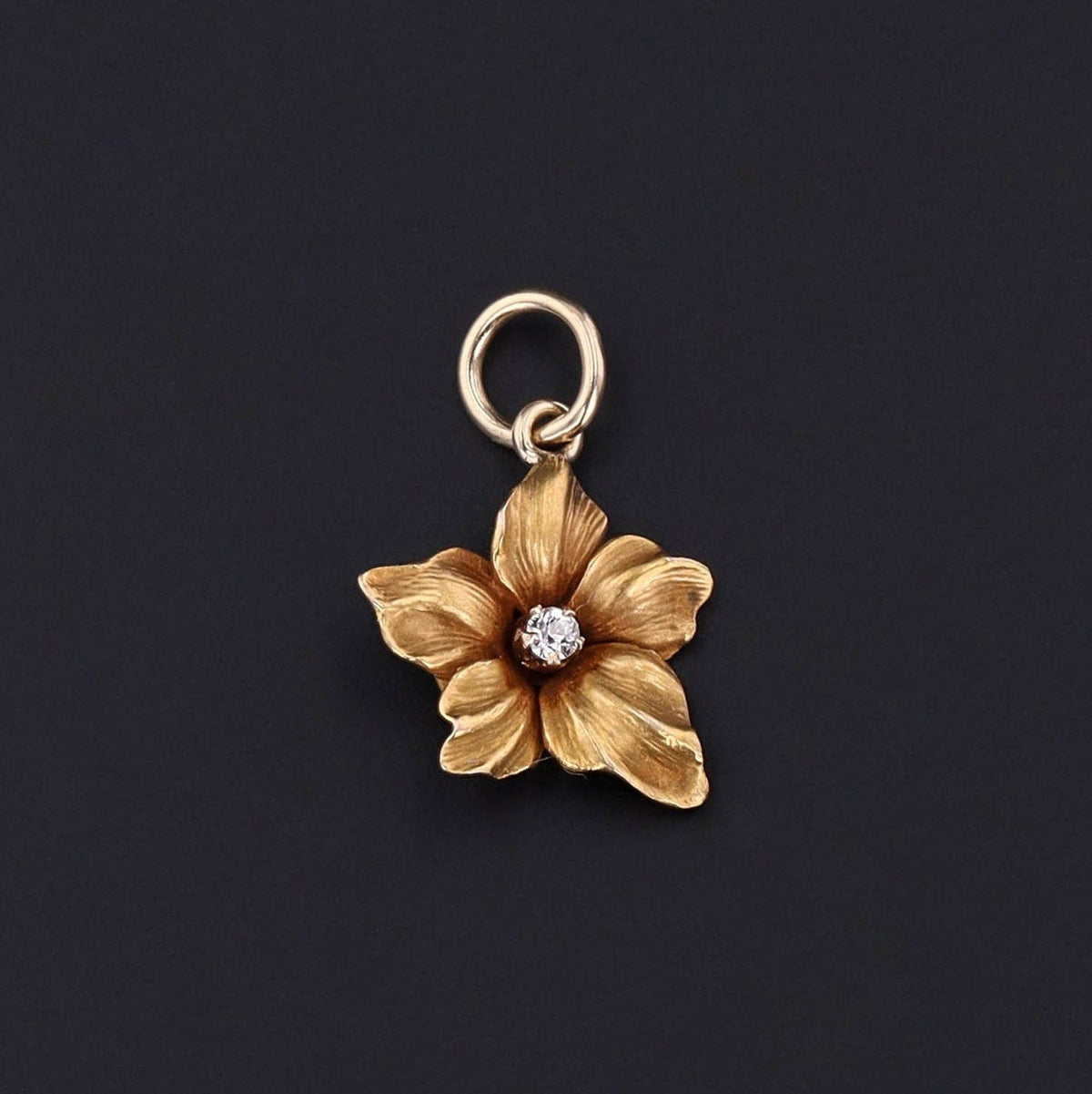 Violet Charm | Flower Charm - Trademark Antiques