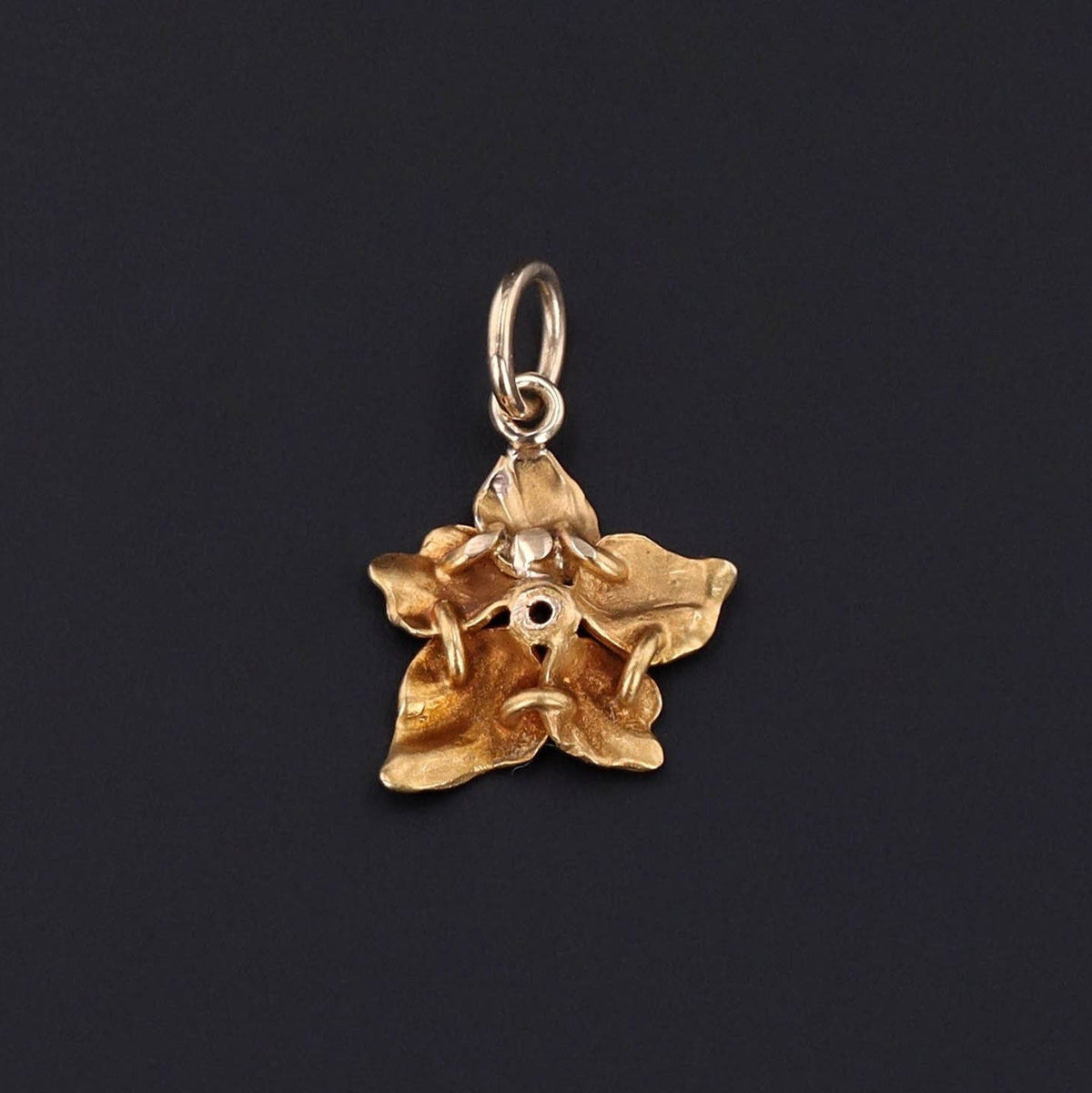 Violet Charm | Flower Charm - Trademark Antiques