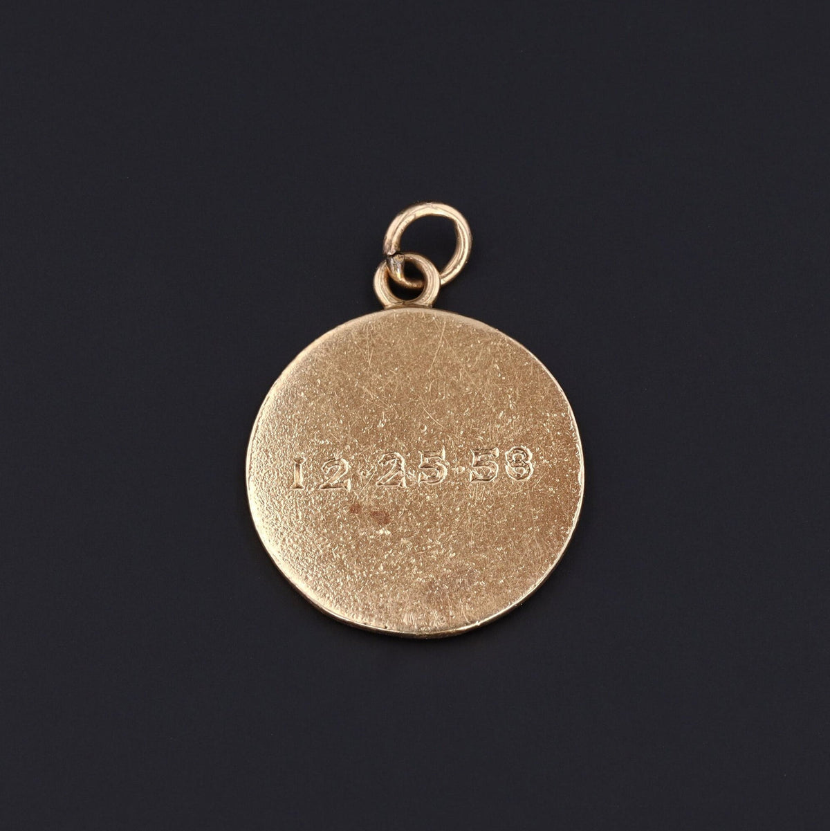 Virgo Pendant or Charm | 14K Gold Woman Pendant - Trademark Antiques