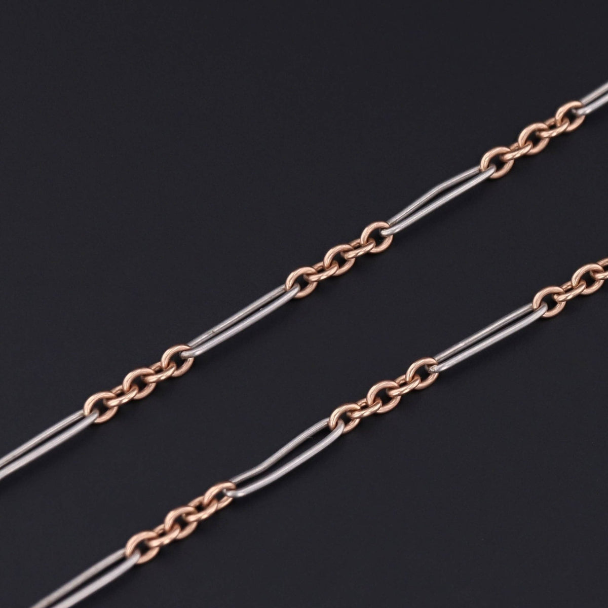 Watch Chain Necklace | Vintage Watch Chain - Trademark Antiques