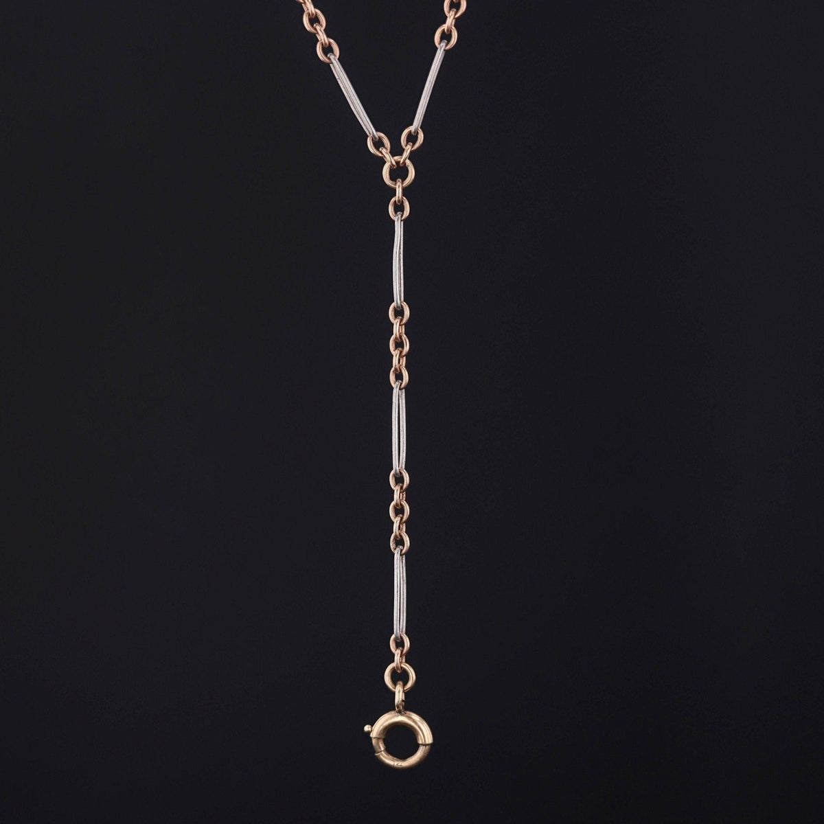 Watch Chain Necklace | Vintage Watch Chain - Trademark Antiques